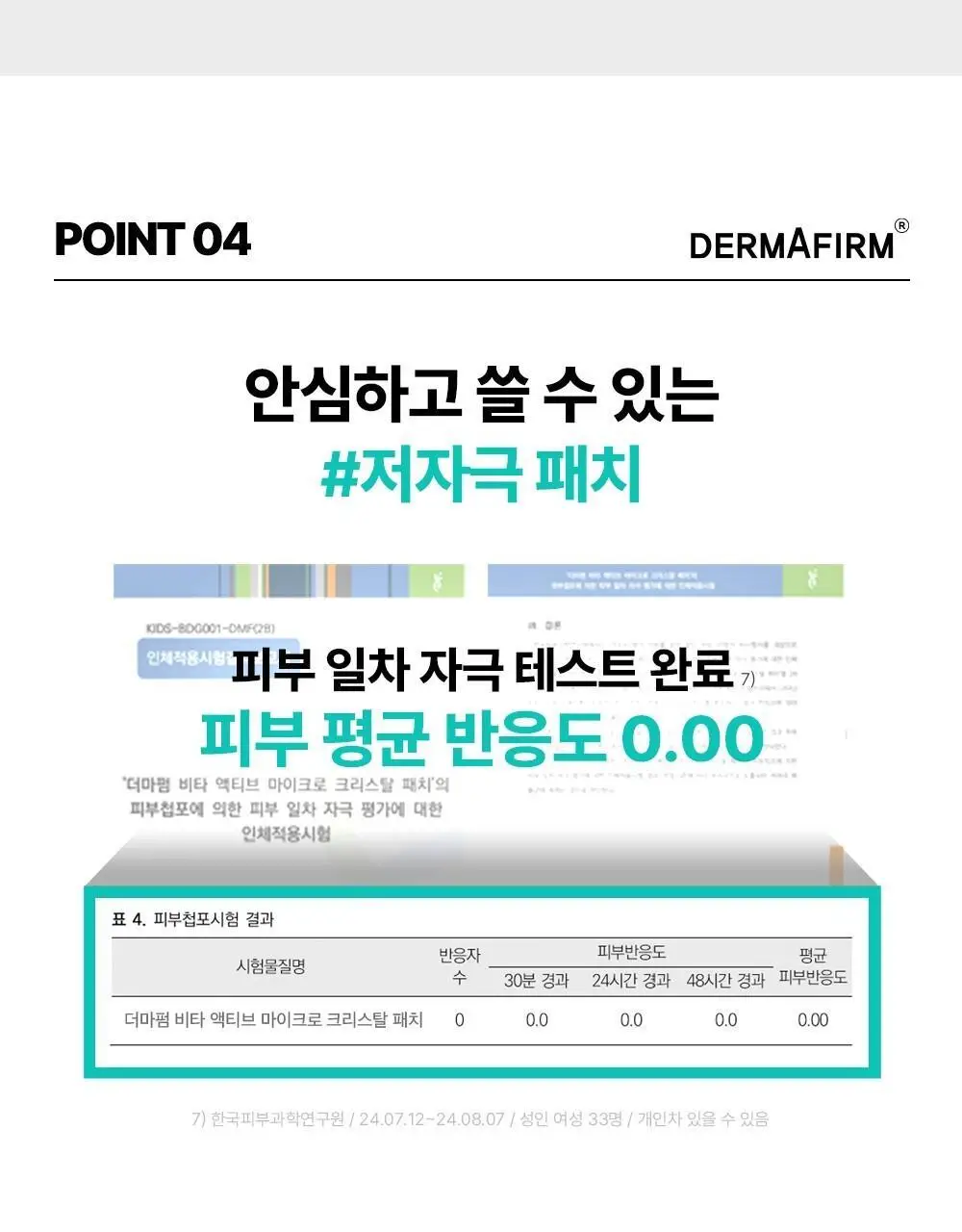 [아이백패치] 더마펌 비타액티브 마이크로크리스탈 패치플러스 3종 택1 상세페이지 27